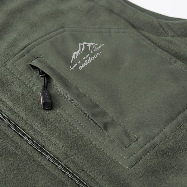 Montbreaker Mens Reversible Polar Fleece Warm Vest - MONTBREAKER