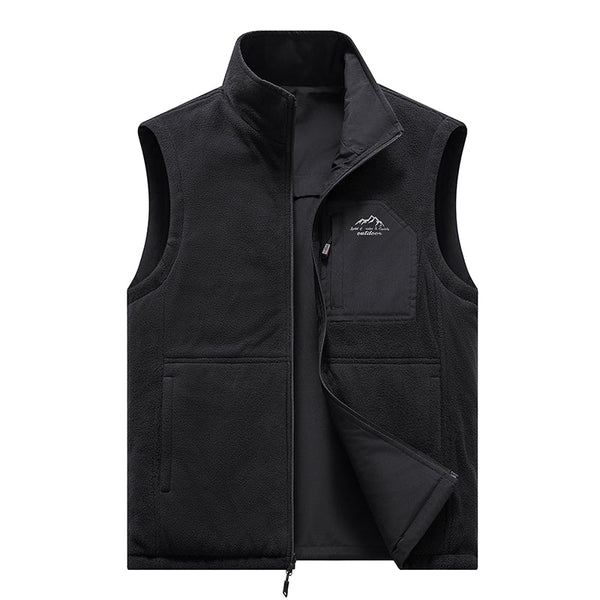 Montbreaker Mens Reversible Polar Fleece Warm Vest - MONTBREAKER