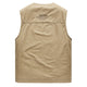 Montbreaker Spring Cotton Vest Breathable Casual Gilet for Outdoor - MONTBREAKER
