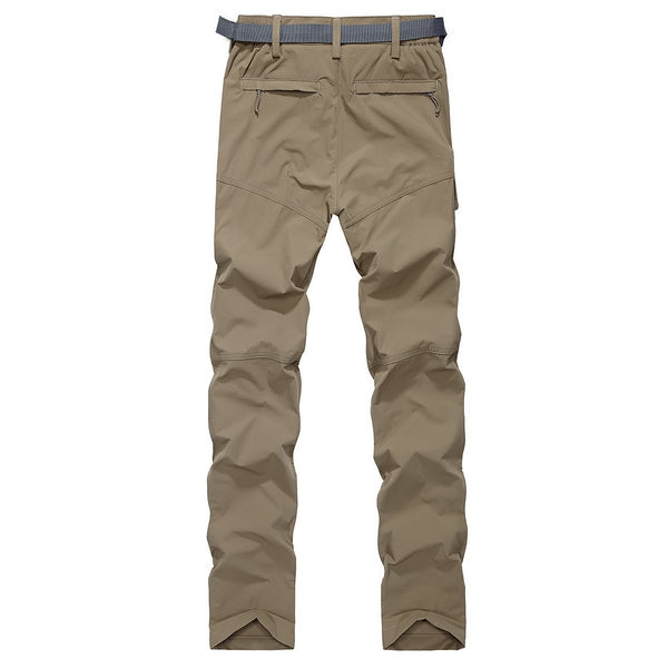 Montbreaker men's mountain trekking pants stretch lightweight (Khaki)1792 - MONTBREAKER