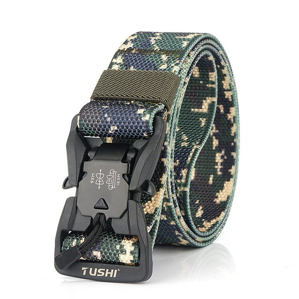Magnet Buckle Camouflage Hunting Tactical Belt - MONTBREAKER