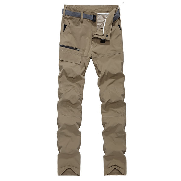 Montbreaker men's mountain trekking pants stretch lightweight (Khaki)1792 - MONTBREAKER