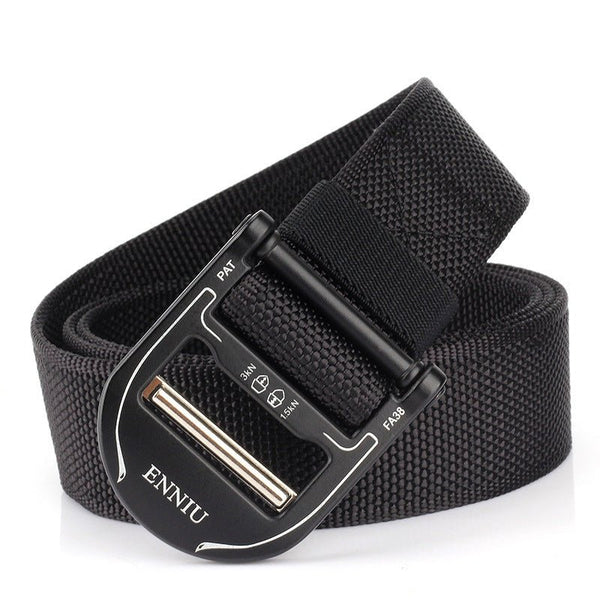 Men's Alloy Buckle Quick Release Elastic Belt - MONTBREAKER