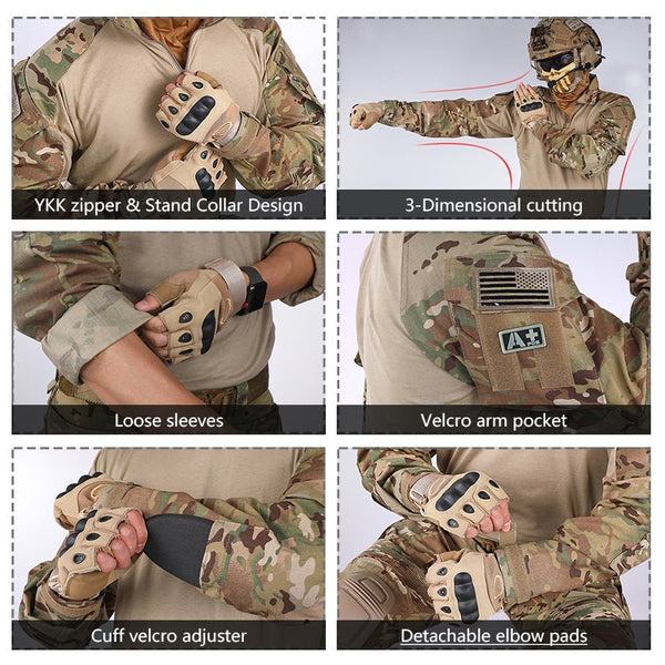 Men's Fast Dry Military Tactical Tshirt - MONTBREAKER