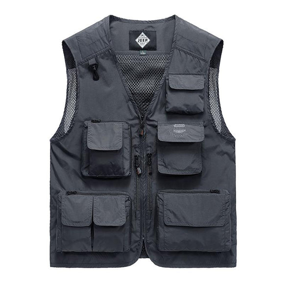 Men's Outdoor Recreation Hiking Fishing Gilet - MONTBREAKER
