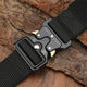 Men's Tactical Outdoor Canvas Belt 125-140cm Long - MONTBREAKER