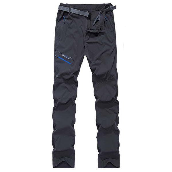 Montbreaker men's outdoor quick dry hiking pants lightweight (Black)-17001 - MONTBREAKER