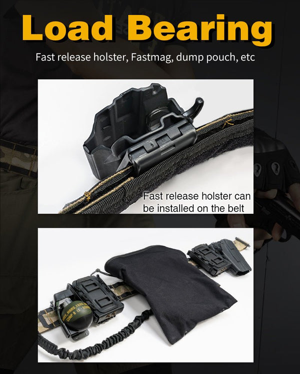 New Tactical 2-in-1 Quick Release Belt - MONTBREAKER