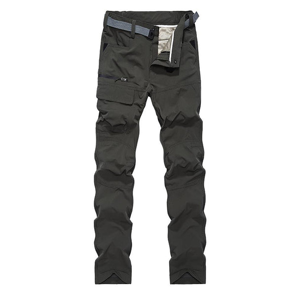 Montbreaker men's mountain trekking pants stretch lightweight (Khaki)1792 - MONTBREAKER