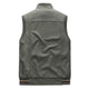 Montbreaker Men's 100% Cotton Reversible Vest Sleeveless Jacket - MONTBREAKER