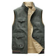 Montbreaker Men's 100% Cotton Reversible Vest Sleeveless Jacket - MONTBREAKER