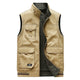 Montbreaker Men's 100% Cotton Reversible Vest Sleeveless Jacket - MONTBREAKER