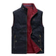 Montbreaker Men's Cotton Casual Gilet Reversible Golf Vest - MONTBREAKER