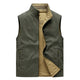 Montbreaker Men's Cotton Casual Gilet Reversible Golf Vest - MONTBREAKER