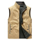 Montbreaker Men's Cotton Casual Gilet Reversible Golf Vest - MONTBREAKER