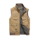 Montbreaker Men's Cotton Reversible Gilet Sleeveless Casual Jacket - MONTBREAKER