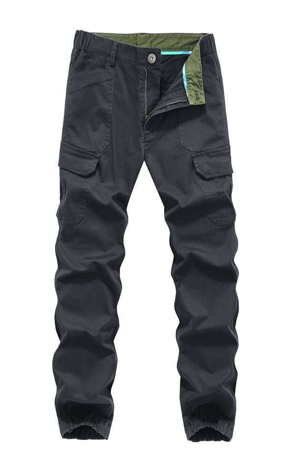 Men's highly comfort cotton wash stretch cargo pants more freedom Tsinling - MONTBREAKER