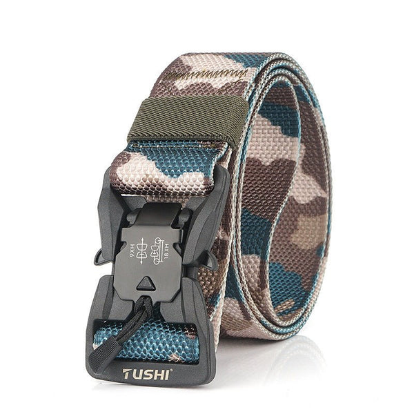 Magnet Buckle Camouflage Hunting Tactical Belt - MONTBREAKER