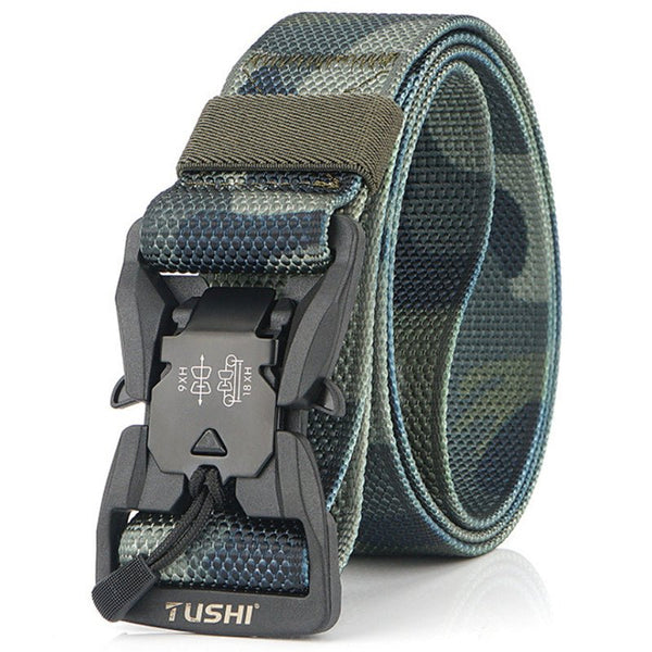 Magnet Buckle Camouflage Hunting Tactical Belt - MONTBREAKER