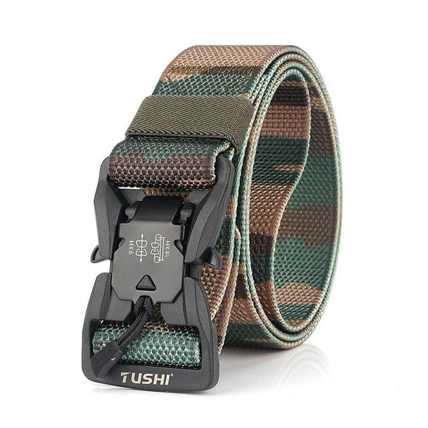 Magnet Buckle Camouflage Hunting Tactical Belt - MONTBREAKER