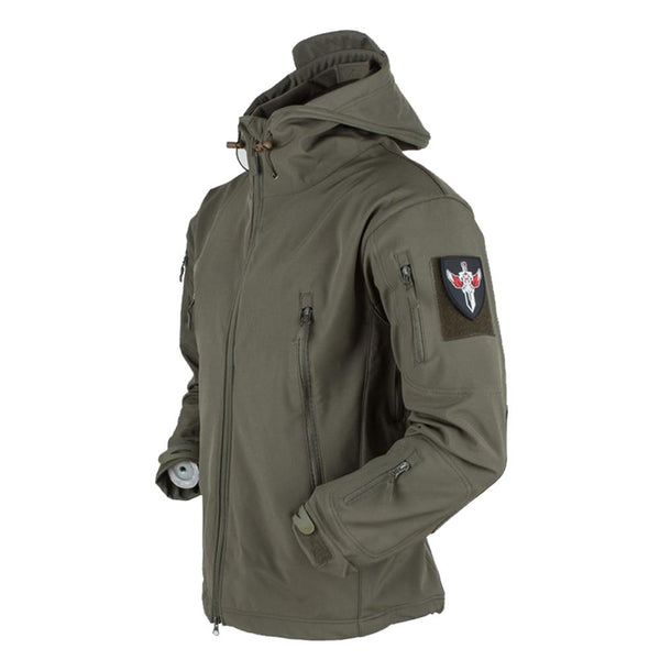 Men's Camouflage Combat Tactical Hoodie Jacket - MONTBREAKER