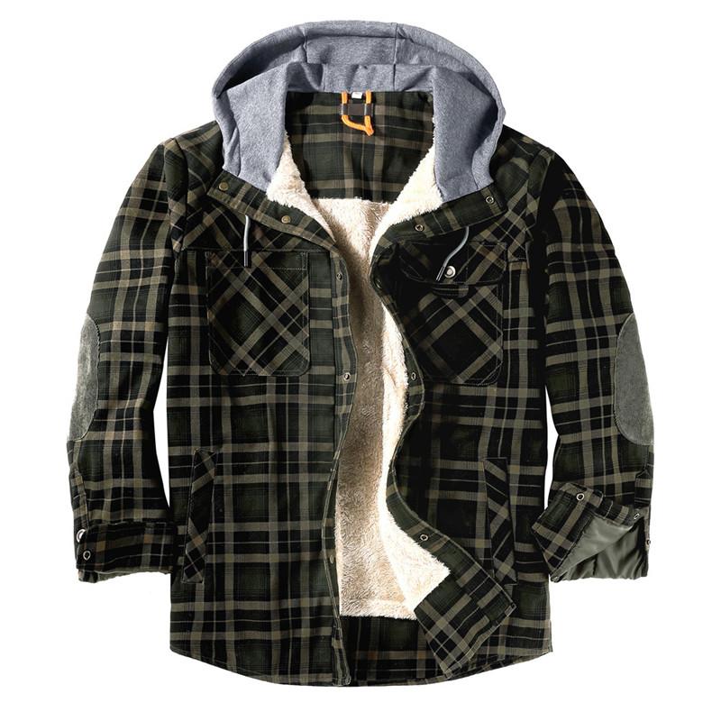 Montbreaker Sherpa Fleece Flannel Hoody Jacket