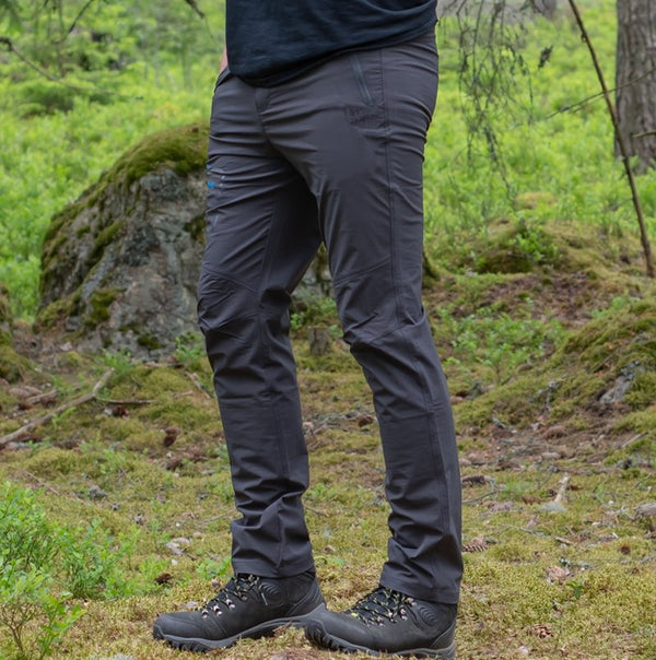 Men's Spring Outdoor Hiking Walking Pants Fast Dry (Black)-17001 - MONTBREAKER