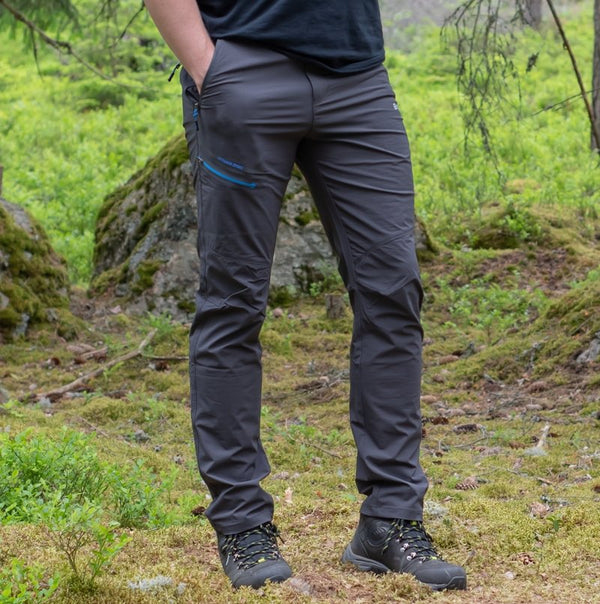 Men's Spring Outdoor Hiking Walking Pants Fast Dry (Black)-17001 - MONTBREAKER