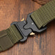 Men's Tactical Outdoor Canvas Belt 125-140cm Long - MONTBREAKER