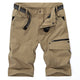 Montbreaker Men's Outdoor Travel Hiking Shorts (Khaki)16962 - MONTBREAKER