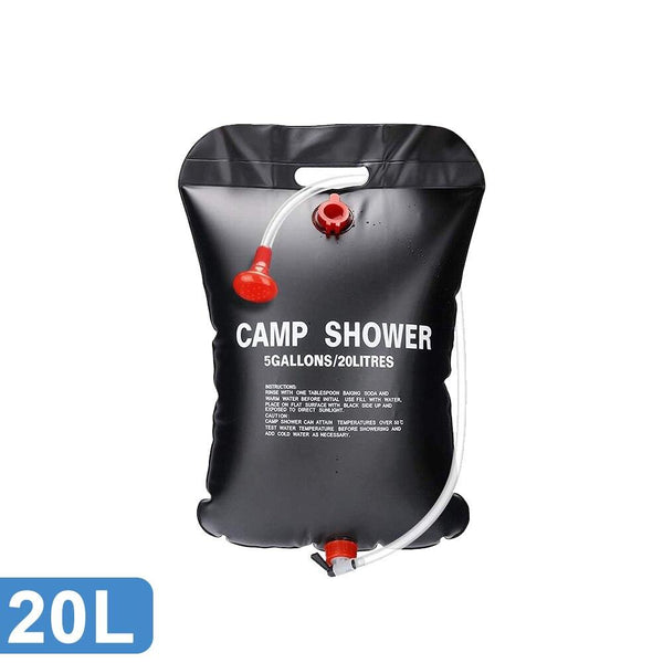 Outdoor Solar Heating Water Bags Camping Shower Bag(5 Gallons) - MONTBREAKER