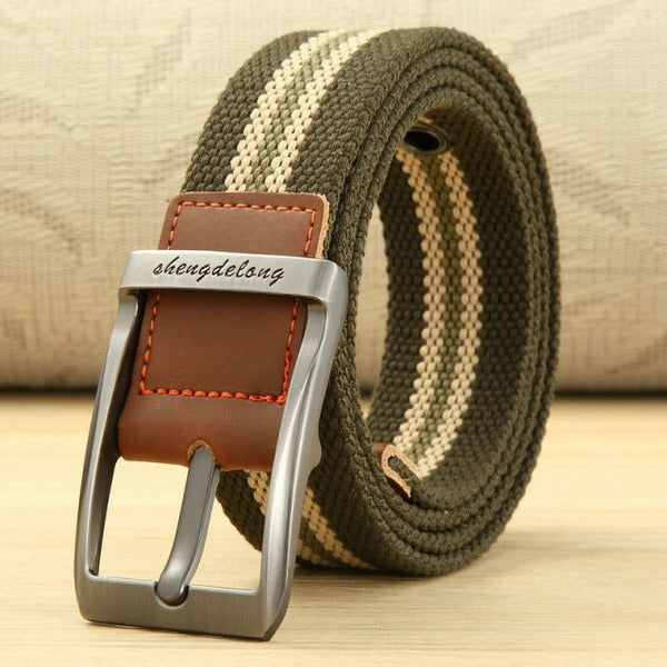 Unisex Canvas Belt Outdoor Tactical Belt - MONTBREAKER