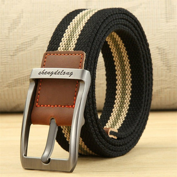 Unisex Canvas Belt Outdoor Tactical Belt - MONTBREAKER